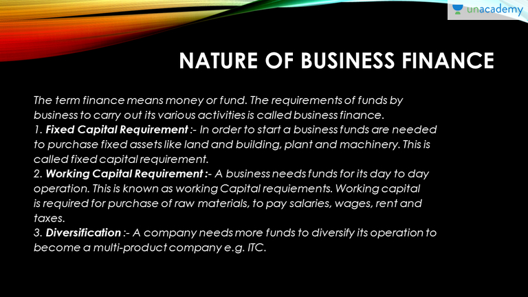 business and finance